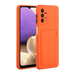 Custodia TPU con slot per schede per Samsung Galaxy A32