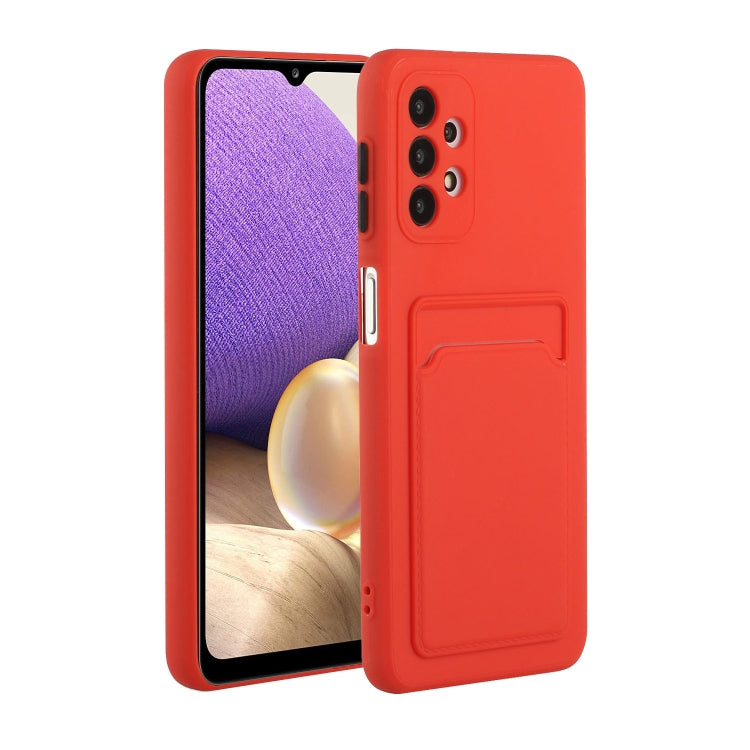 Custodia TPU con slot per schede per Samsung Galaxy A32
