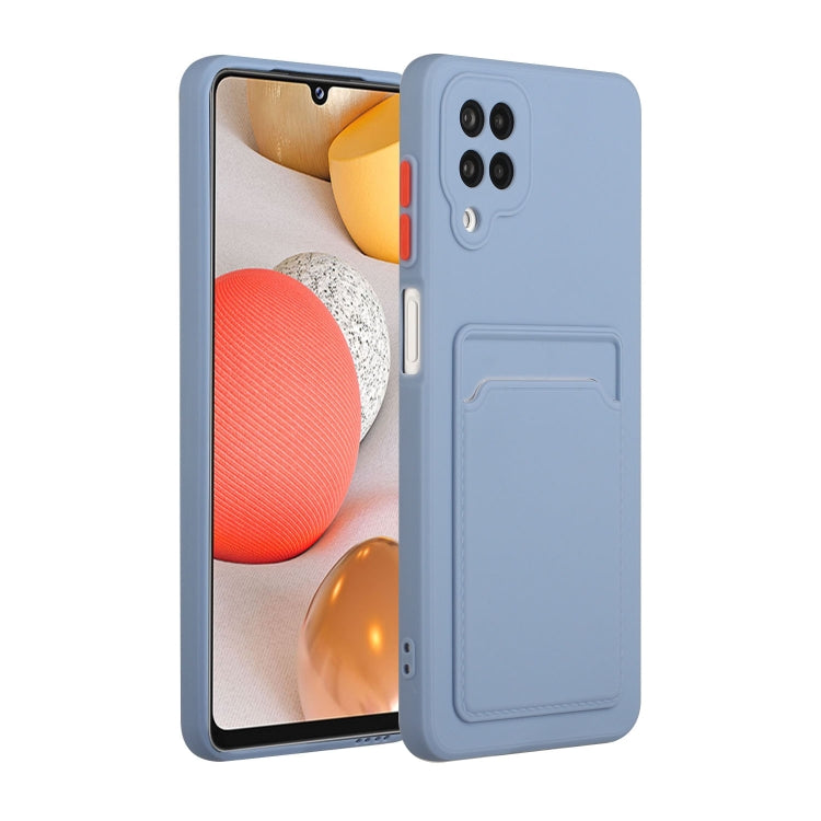 Custodia TPU con slot per schede per Samsung Galaxy A72 5G