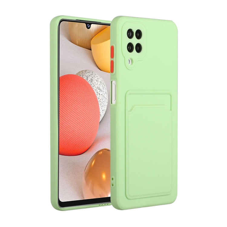 Custodia TPU con slot per schede per Samsung Galaxy A72 5G