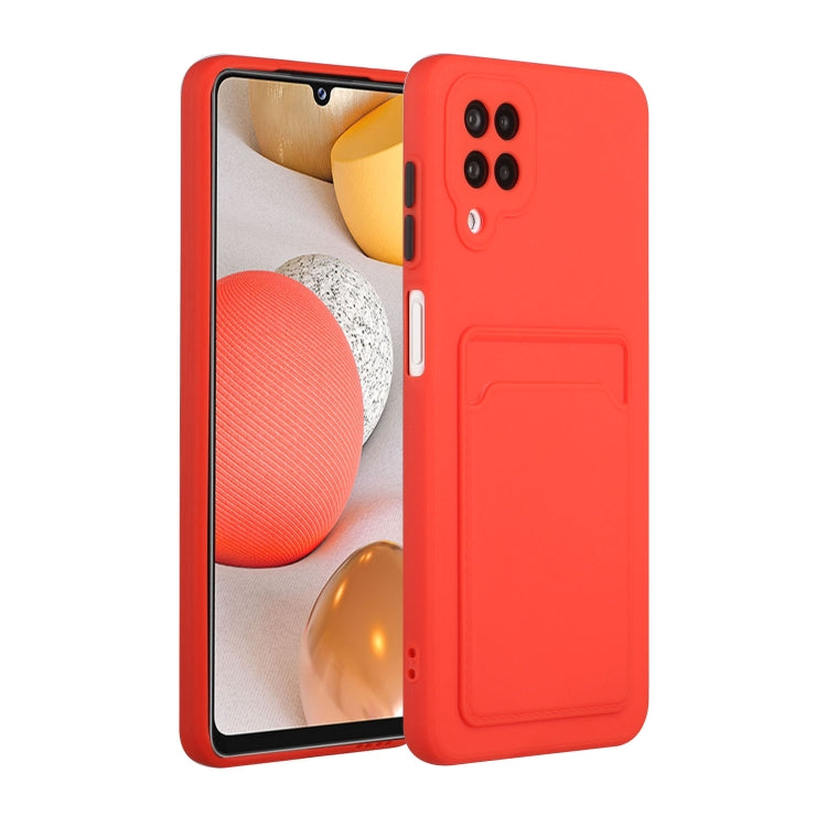 Custodia TPU con slot per schede per Samsung Galaxy A72 5G