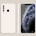 Custodia protettiva a copertura totale antigoccia in silicone liquido imitazione tinta unita, For Honor 20i, For Honor 20 Pro