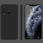 Custodia protettiva a copertura totale antigoccia in silicone liquido imitazione tinta unita, For Honor 20i, For Honor 20 Pro
