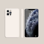 Custodia protettiva in silicone liquido per iPhone 12 Pro Max