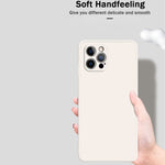 Custodia protettiva in silicone liquido per iPhone 12 Pro Max