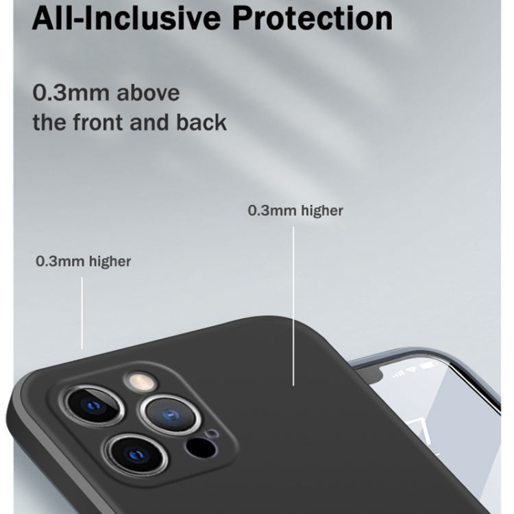 Custodia protettiva in silicone liquido per iPhone 12 Pro Max