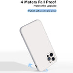 Custodia protettiva in silicone liquido per iPhone 12 Pro Max