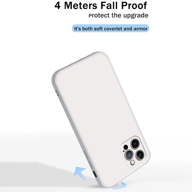 Custodia protettiva in silicone liquido per iPhone 12 Pro Max