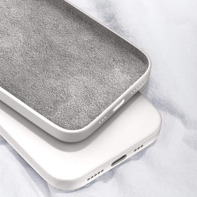 Custodia protettiva in silicone liquido per iPhone 12 Pro Max