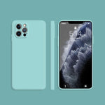 Custodia protettiva in silicone liquido per iPhone 12 Pro Max