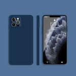 Custodia protettiva in silicone liquido per iPhone 12 Pro Max