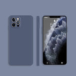 Custodia protettiva in silicone liquido per iPhone 12 Pro Max
