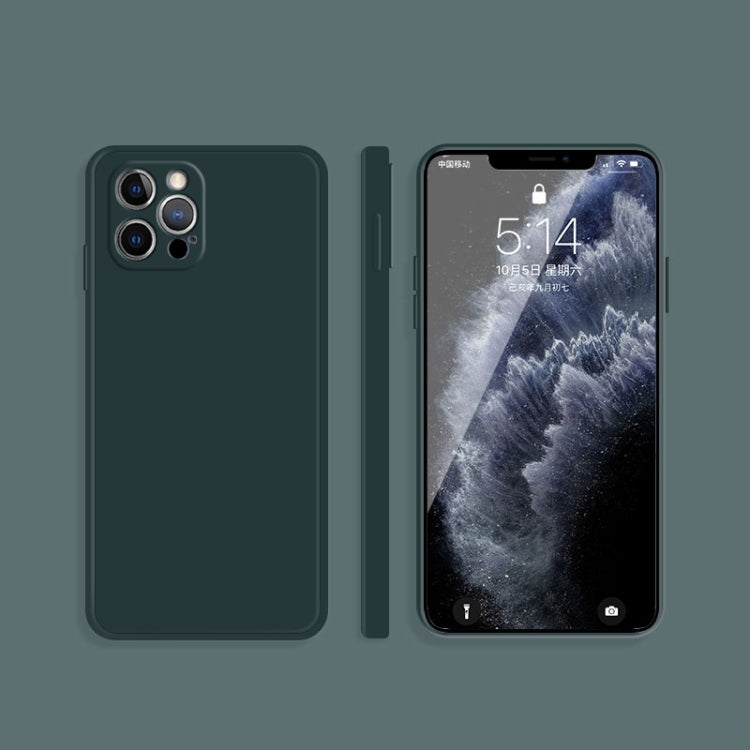 Custodia protettiva in silicone liquido per iPhone 12 Pro Max