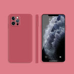 Custodia protettiva in silicone liquido per iPhone 12 Pro Max