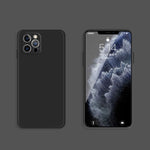 Custodia protettiva in silicone liquido per iPhone 12 Pro Max