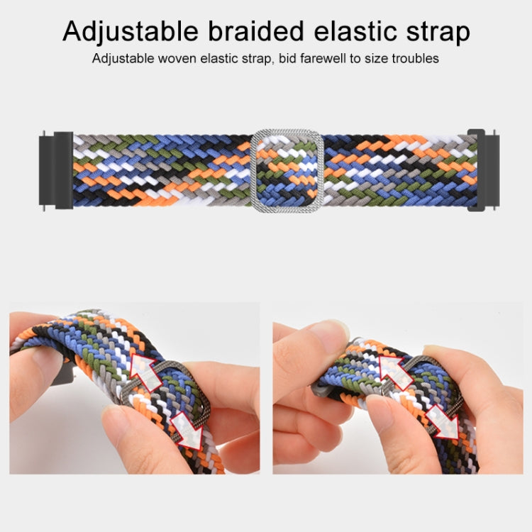 Cinturino nylon intrecciato 22mm per Galaxy Watch Active
