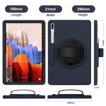 Custodia TPU rotante 360° per Samsung Galaxy Tab S8+