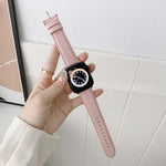 Cinturino in pelle con trama litchi per Apple Watch