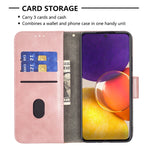 Custodia portafoglio in pelle sintetica per Samsung Galaxy A82 5G