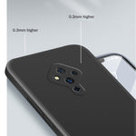 Custodia protettiva a copertura totale antigoccia in silicone liquido imitazione tinta unita, For vivo S5, For vivo S6