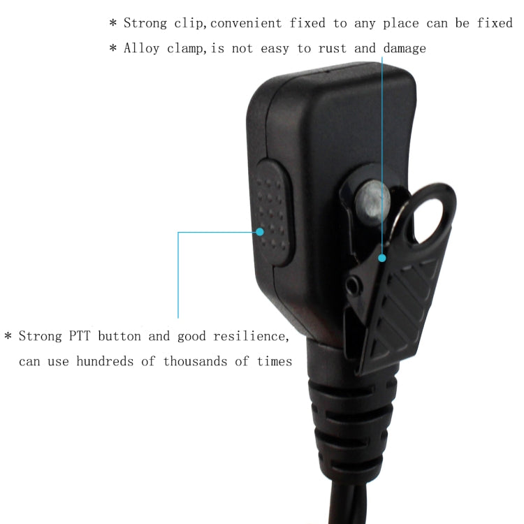 Microfono auricolare Retevis R-111 M per radio Motorola