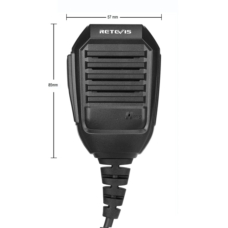 Microfono altoparlante remoto Retevis RS-113 2 pin