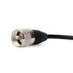 Antenna mobile Retevis MR100 144/430 MHz con supporto magnetico