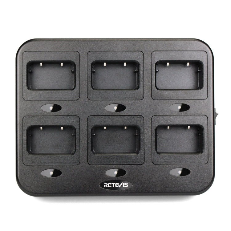 Caricatore walkie-talkie 6 vie per Retevis RT21 RT24