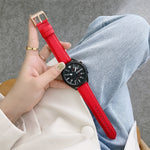 Cinturino in pelle Litchi per Samsung Galaxy Watch 42mm