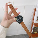 Cinturino in pelle Litchi per Samsung Galaxy Watch 42mm