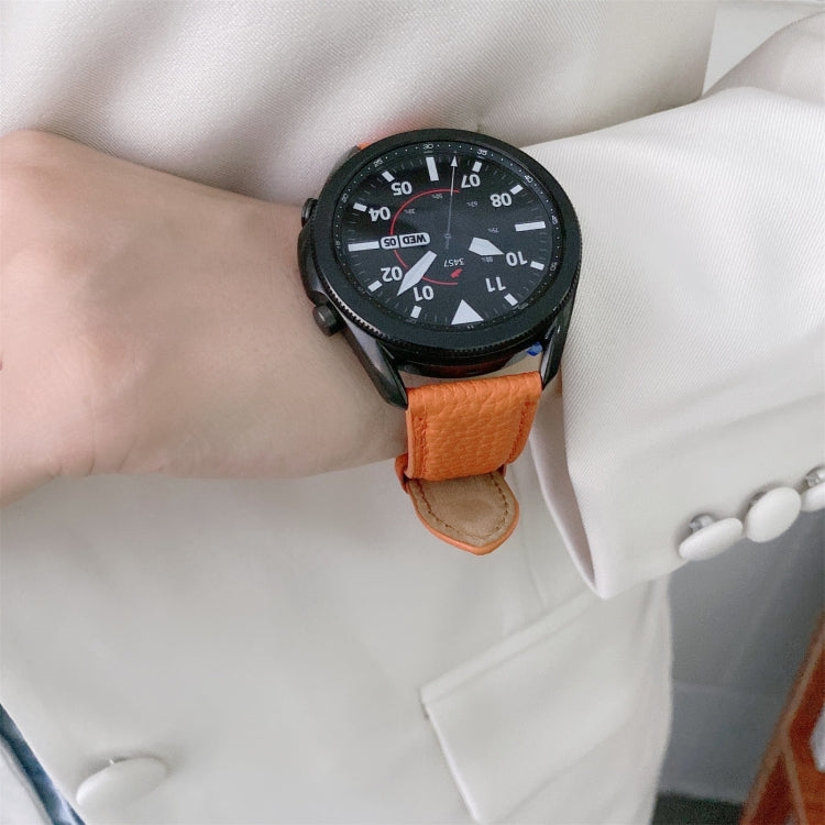 Cinturino in pelle Litchi per Samsung Galaxy Watch 42mm
