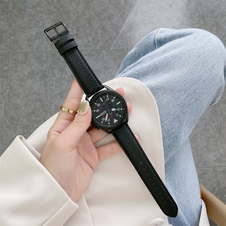 Cinturino in pelle Litchi per Samsung Galaxy Watch 42mm