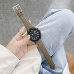 Cinturino in pelle Litchi per Samsung Galaxy Watch 42mm