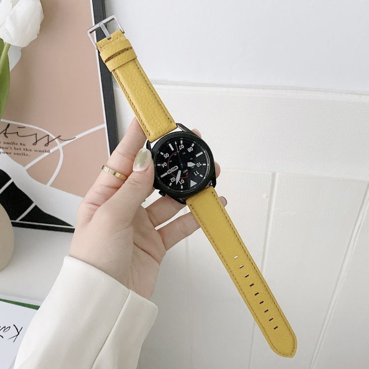 Cinturino in pelle Litchi per Samsung Galaxy Watch 42mm
