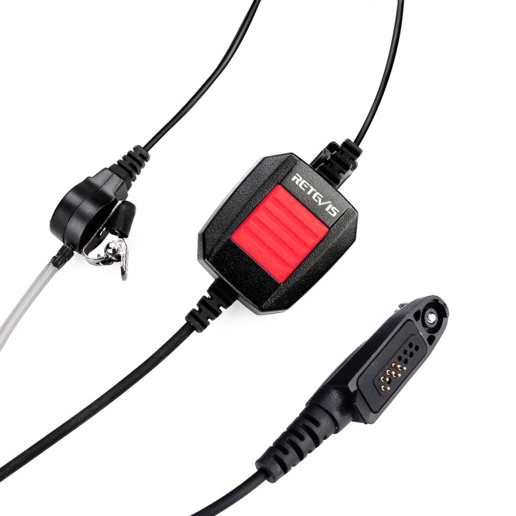 Microfono auricolare impermeabile Retevis EA110M 6 pin