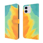 Custodia portafoglio in pelle flip con slot carte per iPhone 12 P