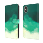 Custodia portafoglio in pelle flip per iPhone XR