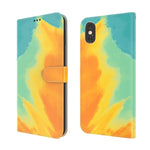 Custodia portafoglio in pelle flip per iPhone XR