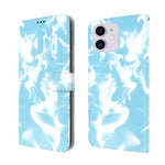 Custodia portafoglio in pelle flip per iPhone 8 Plus