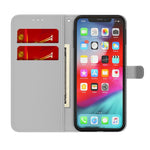 Custodia portafoglio in pelle per iPhone XS