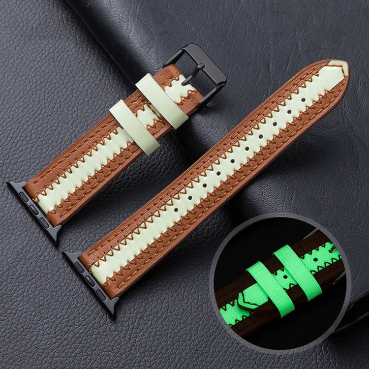 Cinturino in pelle di vacchetta per Apple Watch 40-45mm