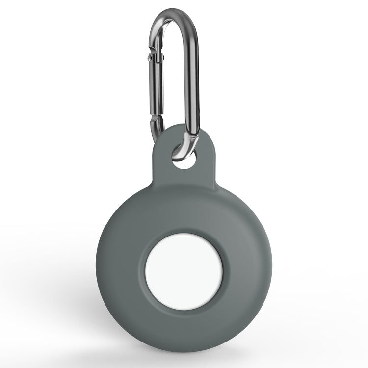 Custodia silicone antiurto con moschettone per AirTag