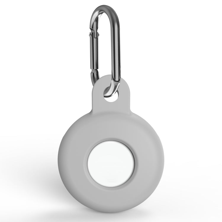 Custodia silicone antiurto con moschettone per AirTag