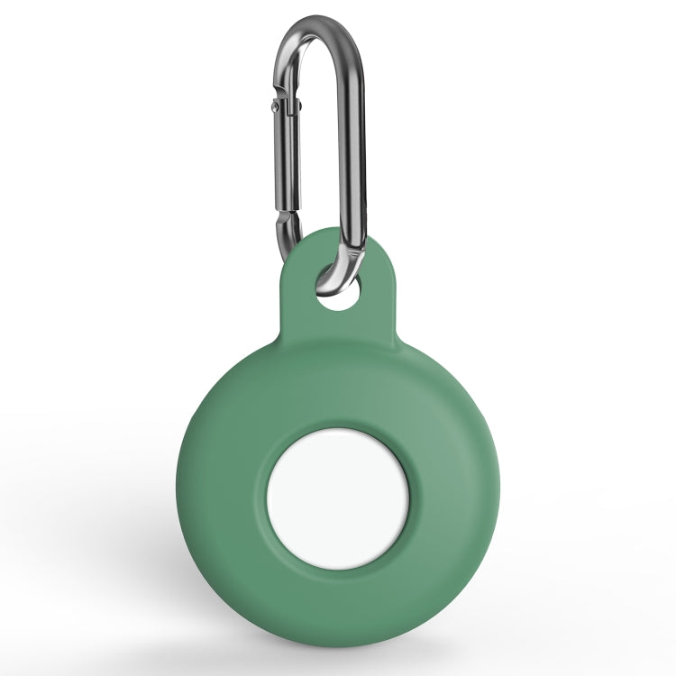 Custodia silicone antiurto con moschettone per AirTag