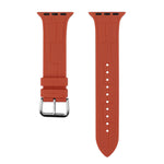 Cinturino silicone con giunto bambù per Apple Watch