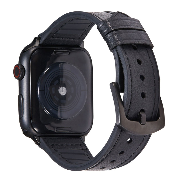 Cinturino in pelle Crazy Horse per Apple Watch Series 1-7 e SE