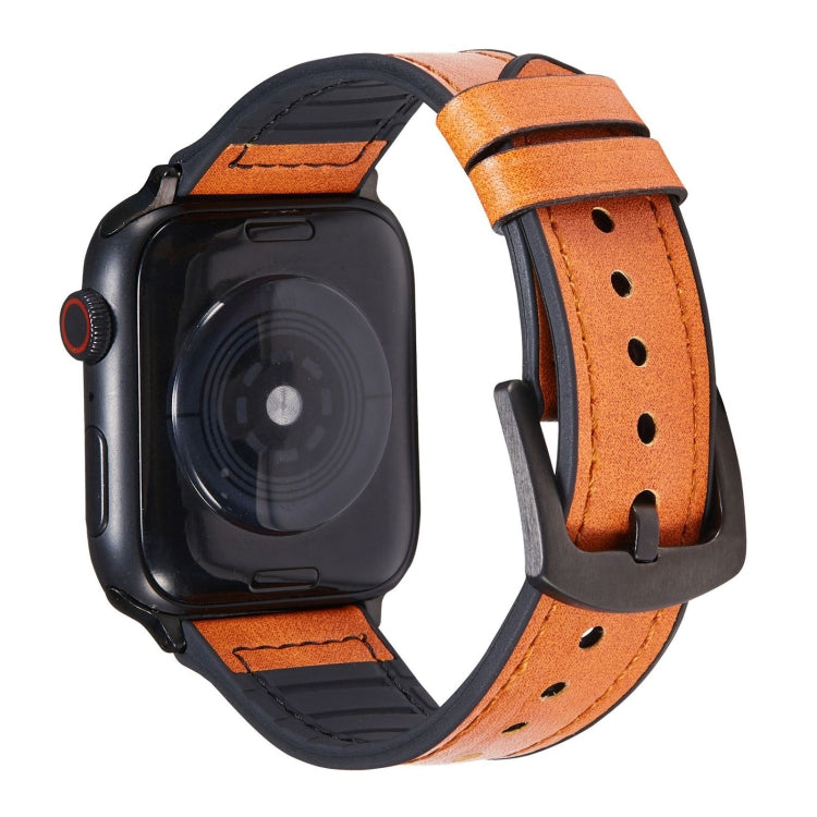 Cinturino in pelle Crazy Horse per Apple Watch Series 1-7 e SE
