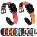 Cinturino in pelle Crazy Horse per Apple Watch Series 1-7 e SE