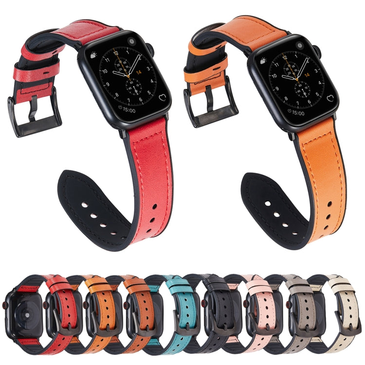 Cinturino in pelle Crazy Horse per Apple Watch Series 1-7 e SE