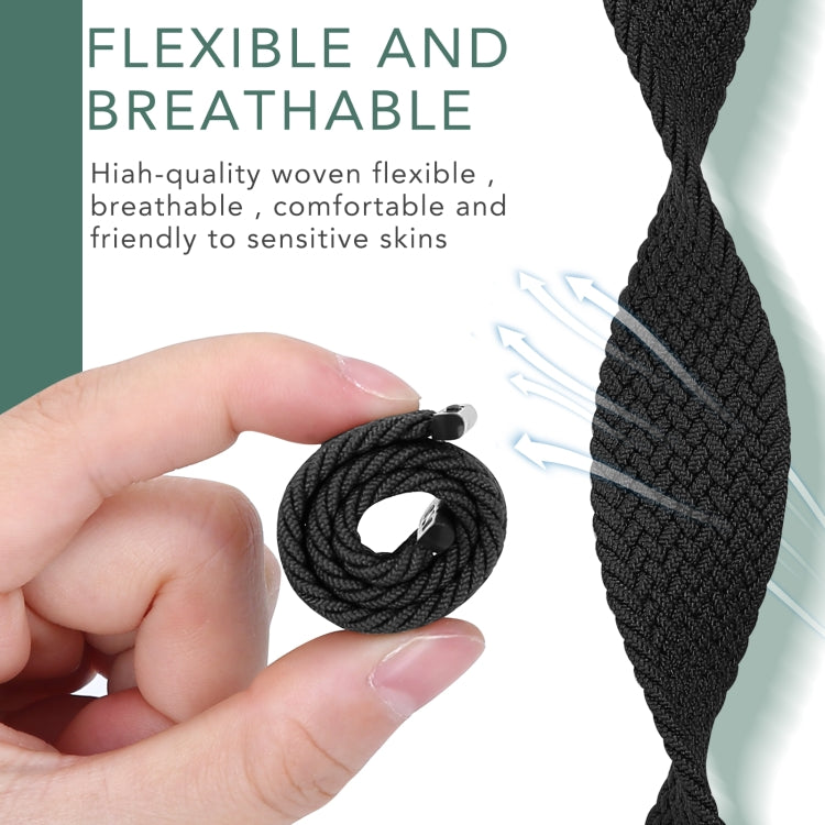 Cinturino nylon intrecciato per Apple Watch 42/44mm